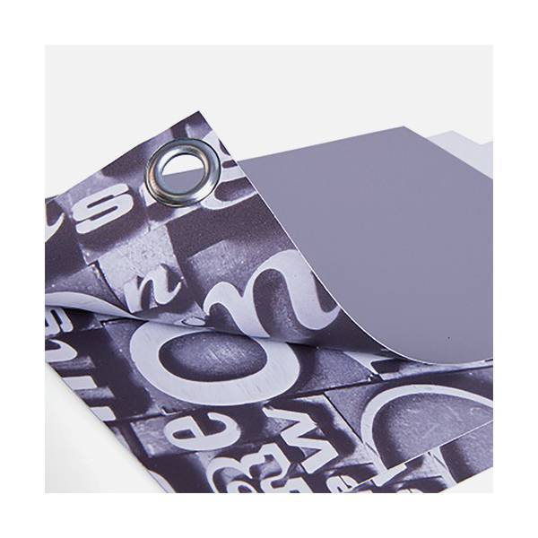 Bâche polyester dos gris 235g Bâche polyester dos gris 235g